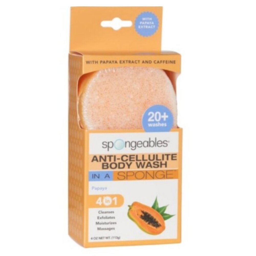 Anti-Cellulite Body Wash in a Sponge